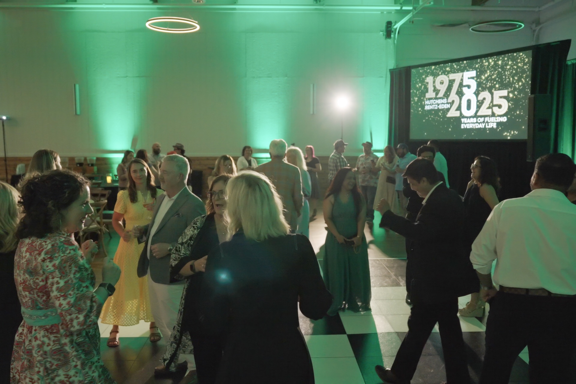 Dancing at Hutchens 50th Anniversary Event